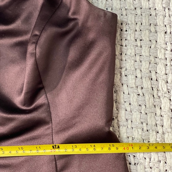 David's Bridal Sleeveless Short Bridesmaid Dress - Picture 7 of 8